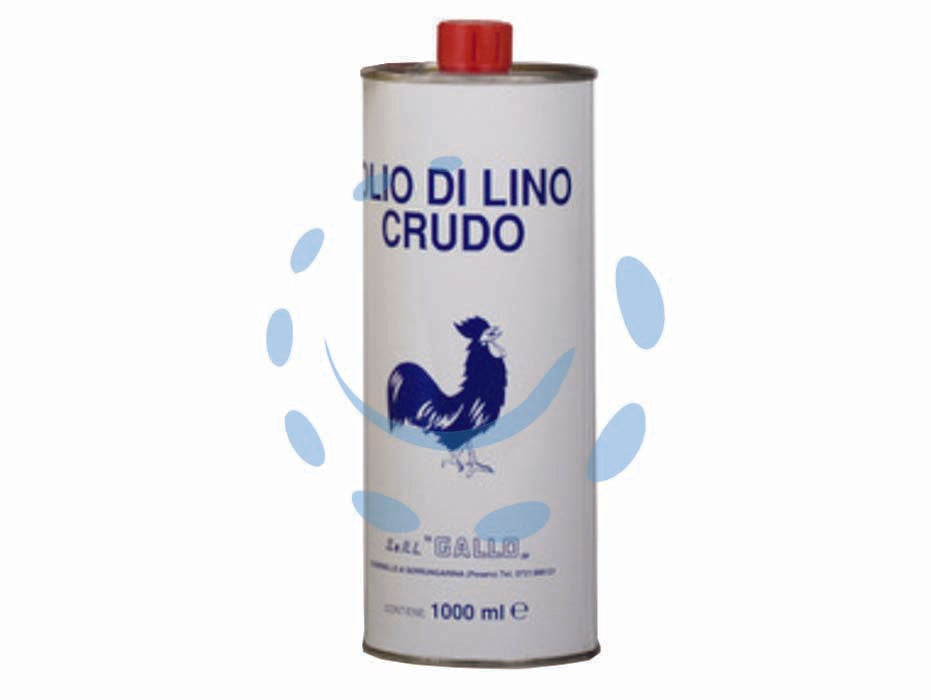 Olio di lino crudo - lt.1 - impiego: manufatti edili in particolare per pavimenti in cotto