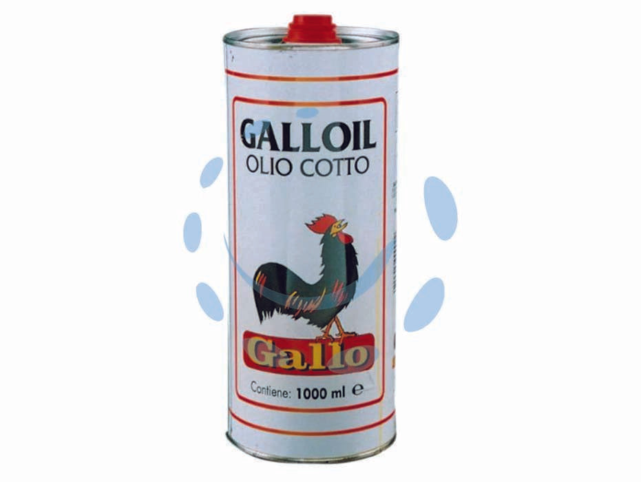 Olio di lino cotto - lt.1 - resistente all’esterno garantisce un’ottima protezione per il legno