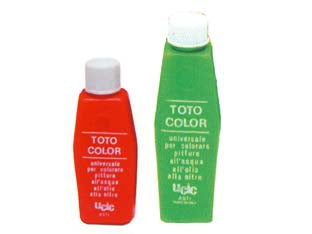 Colorante totocolor - T21 ml.15 ocra - super concentrato fluido, adatto per tutti i tipi di idropitture traspiranti e lavabili, pitture e smalti sintetici ad acqua ...