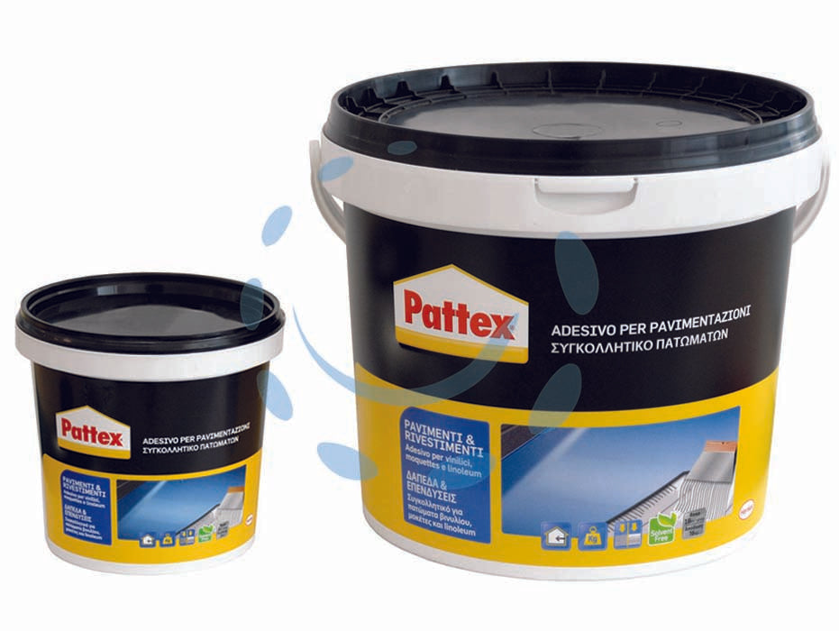 Pattex colla per pavimenti e rivestimenti - gr.850 in barattolo - adesivo acrilico in dispersione acquosa, ideale per incollare su supporti di ogni genere, anche non assorbenti, sughero, rive...