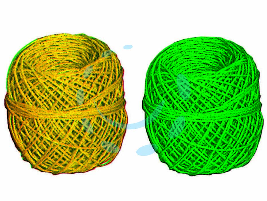 Legaccio in gomitolo - ø mm.6 colore verde, confezionati in rete - Nessuna Descrizione per questo prodotto