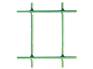 Rete elettrosaldata zincata plastificata verde rotolo mt.25 maglia mm.75x50 filo ø mm.2,10 est. - cm.80h. - adatta per recinzioni residenziali, industriali, agricole, sportive, bricolage