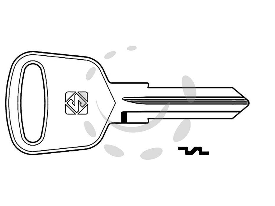 Chiavi kolb per auto ford fo10 - FO10 - in acciaio nichelato