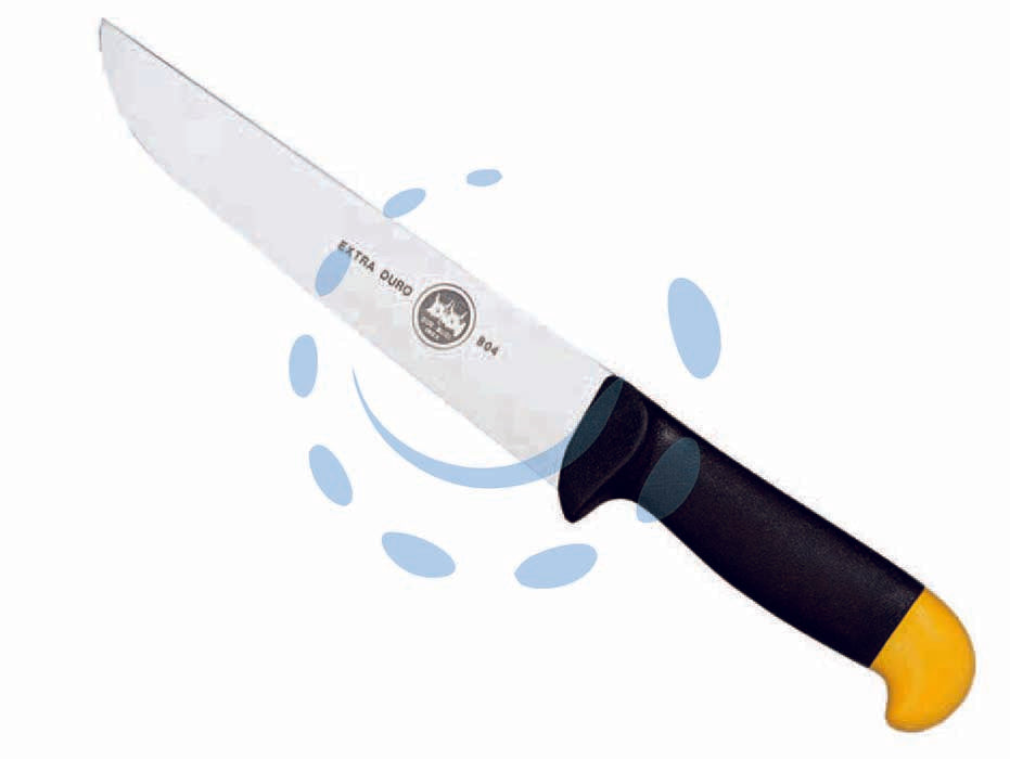 Coltello da macellaio largo serie 804 - cm.30 - lama in acciaio inox, manico in plastica