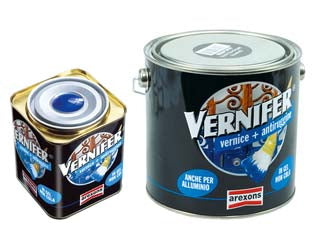 Vernifer vernice antiruggine in gel - bianco brillante (4868)  ml.750 - applicazione: superfici metalliche, due prodotti in uno: antiruggine + vernice di finitura in gel, non cola, pronto all'uso, ...