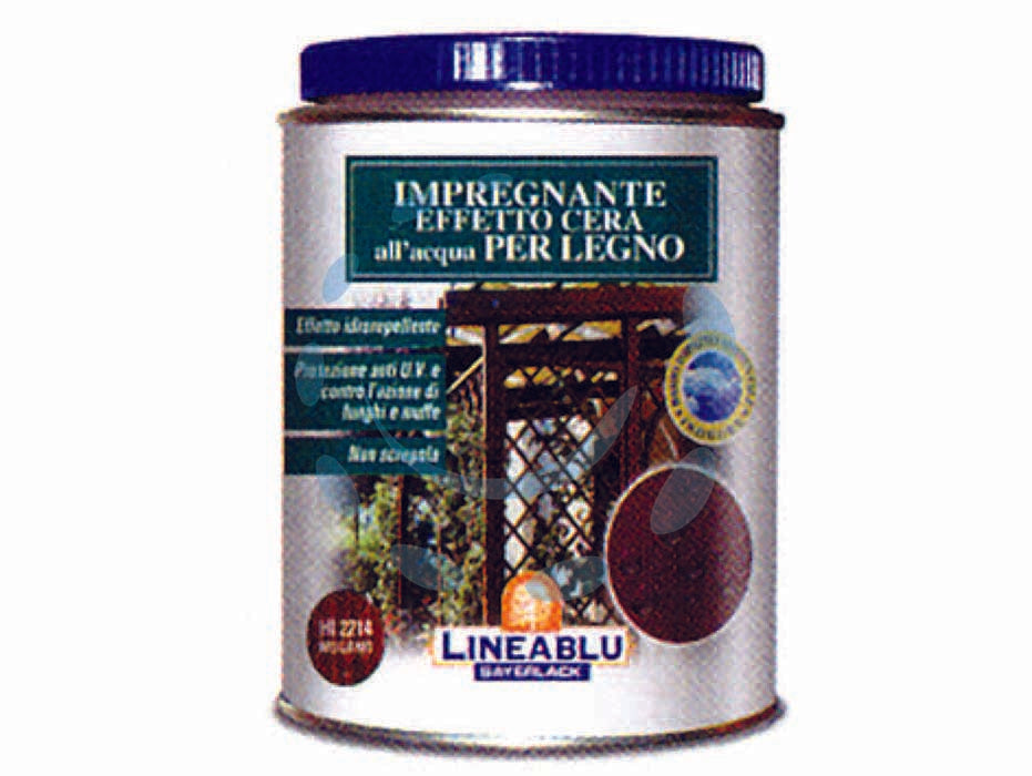 Impregnante allacqua effetto cera per legno per esterno - HI 2210 trasparente ml.750 - dove si applica: manufatti in legno, gazebo, fioriere, grigliati, casette in legno, mobili in legno grezzo, arredi rustici, s...