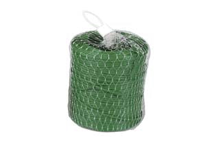 Piattina animata in rotolo pvc - conf. da mt.250 - filo metallico plastificato verde