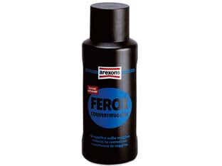 Convertiruggine ferox - ml.375 - in flacone pronto all’uso a base di resine sintetiche disperse in acqua, distrugge e previene la ruggine trasformandola in un...