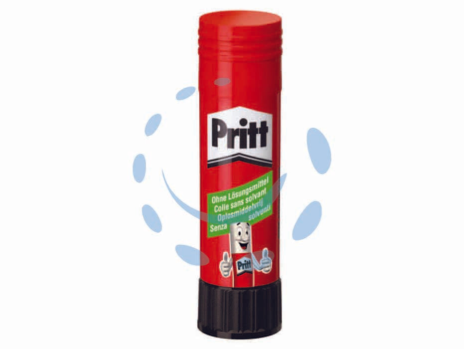 Colla pritt stick - gr.11 in blister 3+2 - colla in stick senza solventi ideale per incollare in modo rapido e sicuro carta, cartoncino, foto, di ottima resa, è sempre ...