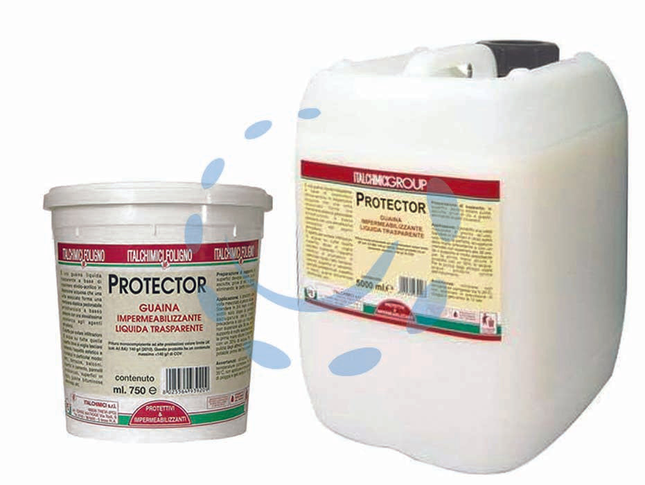 Guaina liquida a base acrilica protector color - ml.750 trasparente - guaina liquida trasparente a base di copolimero stirolo, acrilico in dispersione acquosa che una volta essiccato forma una me...