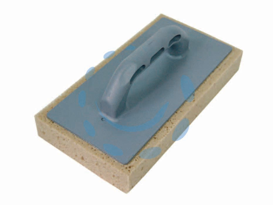 Frattone con spugna manico plastica - mm.290x15 - base in plastica, spugna alta mm.350