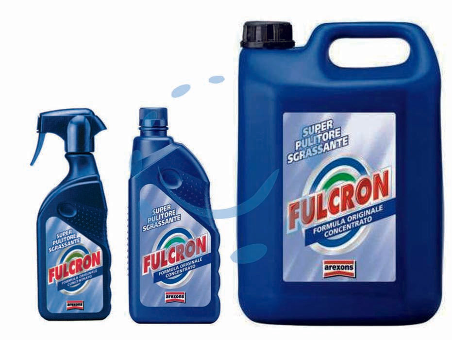 Fulcron pulitore sgrassante concentrato - ml.500 con nebulizzatore - applicazione: ideale per tutte le superfici delicate, casa, auto, caravanning, nautica e tempo libero, elimina in pochi secon...