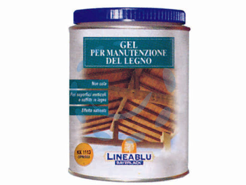 Vernice gel per manutenzione del legno - KK 1113 cipresso ml.1000 - dove si applica: ideale per la manutenzione di manufatti in legno esposti all'esterno con legno a vista, infissi, serramenti,...