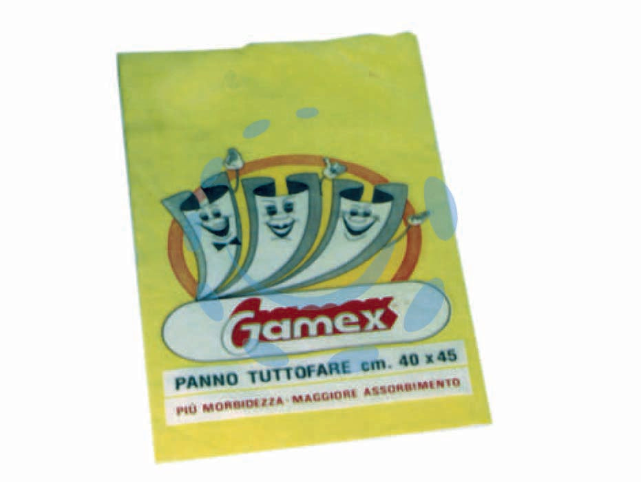 Panno tuttofare - cm.40x45 - in busta singola, ideale per cucina e bagno, si usa su piastrelle, lavandini, rubinetterie, lavelli, vetri, specchi. lava, as...