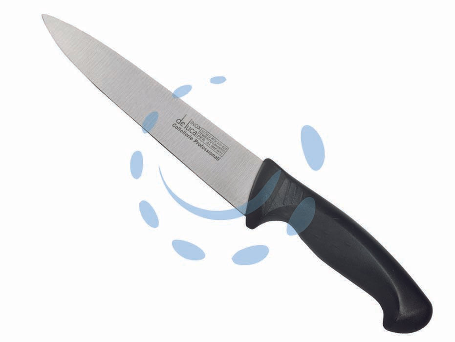 Coltello cucina professionale - cm.18 - lama in acciaio inox professionale, manico plastica