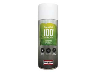 Smalto 100% acrilico specchiante spray - ml.400 oro (3439) - in bomboletta spray, a base sintetica rapida essiccazione adatto per tutte le superfici, interni/esterni, contiene pigmenti m...