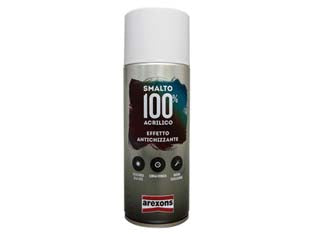 Smalto 100% acrilico antichizzante spray - ml.400 antichizzante antracite (3719) - garantisce un’ottima protezione anticorrosiva, aspetto finale tipico del ferro antico, Ideale per: porte, cancelli, box, scos...