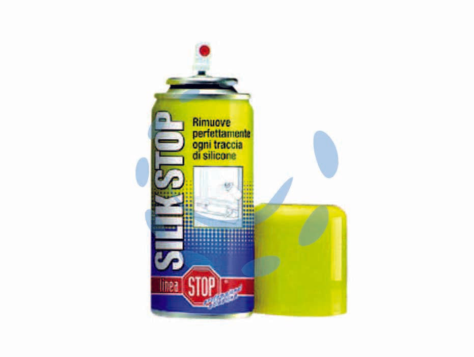 Silik stop rimuovi silicone - ml.100 - in bomboletta spray, è una innovativa miscela di solventi vegetali che, grazie alla sua composizione, elimina in pochi minuti...