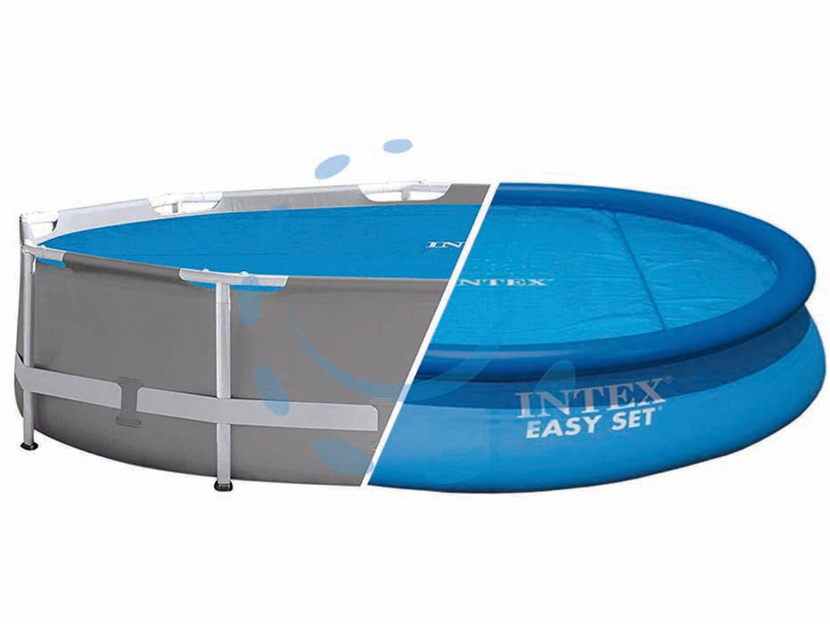 Telo termico di copertura per piscine rotonde easy e prism - ø cm.488 - peso kg.4,10 (28014) - in polietilene, con fori di drenaggio per impedire accumuli di acqua