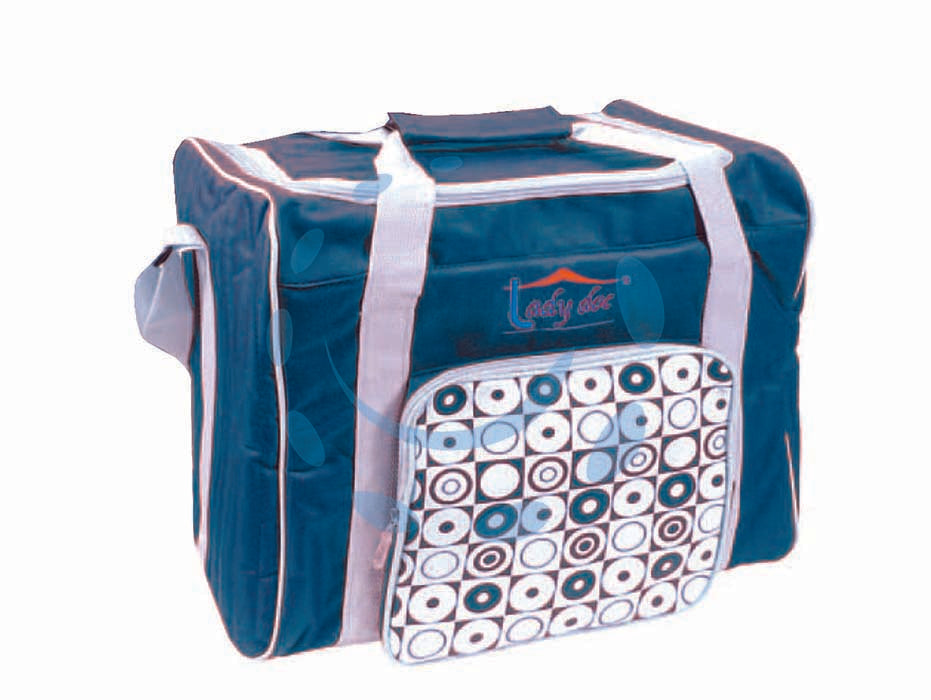 Borsa termica pitagora mix lt.28 - capacità lt.28, cm.37x22x38h., poliestere 600 denari, isolante alluminio con rivestimento in pvc per alimenti, maniglia per i...