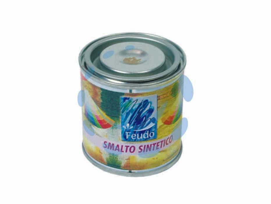 Smalto sintetico lucido ml 125 (lack 82) - ml.125 giallo melone RAL 1028 - prodotto a base sintetica, per legno e ferro, si applica su qualsiasi tipo di supporto sia interno che esterno preventivament...