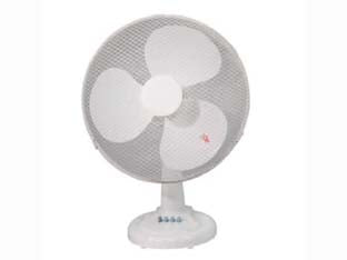 Ventilatore da tavolo cm.30 - tensione 230v / 50Hz, potenza assorbita 45w, motore a 3 velocità, ventola orientabile in alto/basso con oscillazione automati...