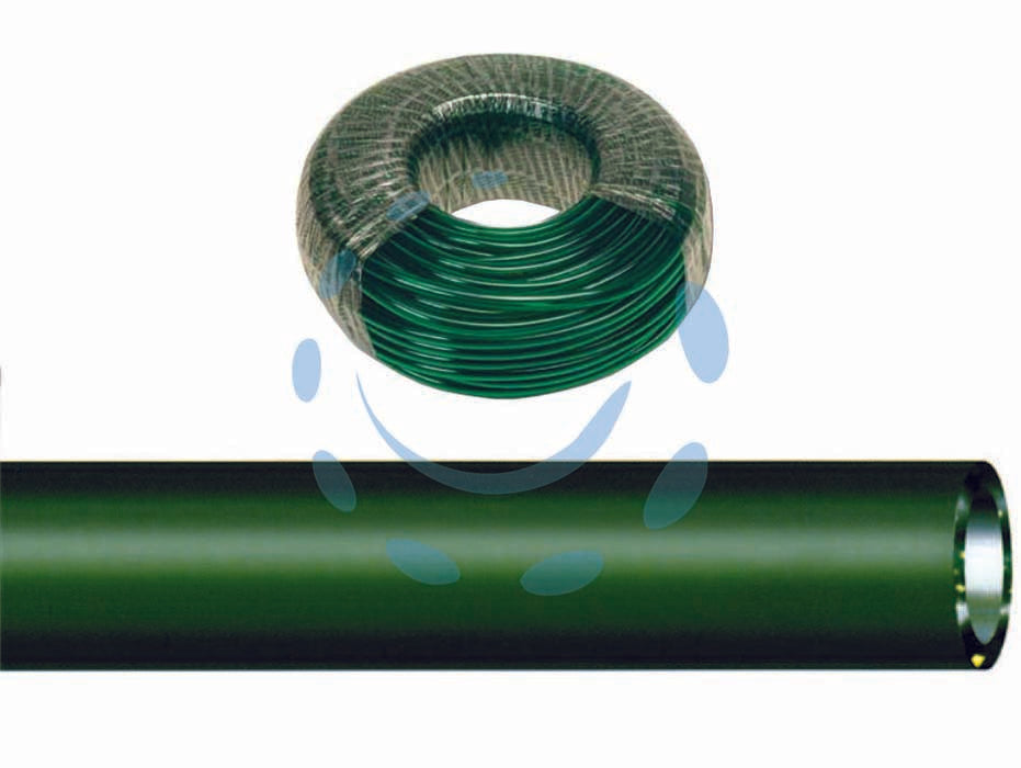 Tubo antigelo extra aeternum verde - ø mm.30x40 rotolo mt.50 - tubo monostrato di alta qualità con marcatura metrica progressiva in PVC, flessibile, range di temperatura -20°C/+60°C