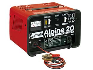 Caricabatterie alpine 20 18a 12/24v - potenza assorbita 300w, monofase, tensione di rete 230v / 50/60Hz, tensione di carica 12/24v, corrente di carica efficace 18A...