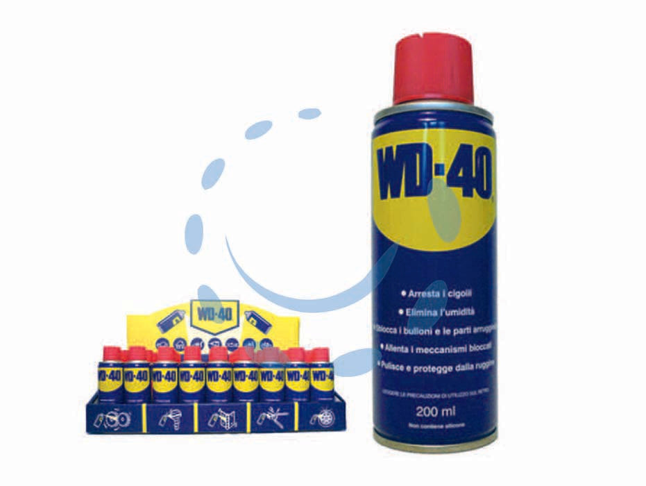 Wd-40 lubrificante spray multiuso 5 funzioni ml.200 - ml.200 spray - IDROREPELLENTE: permette il formarsi di una barriera perfetta contro l'umidità, elimina rapidamente i cortocircuiti da umidit...