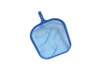 Retino piatto da superficie in plastica senza manico per piscine - cm.29x30 - struttura e retino in plastica