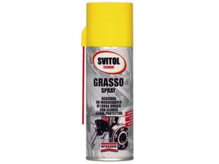 Svitol technik grasso spray - ml.200 in bombola spray (2180) - applicazione: lubrificazione a lunga durata e alta prestazione, anti-attrito, lubrificante casa, porte, serrature, lubrifican...