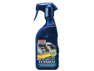 Detergente tessuti spray - ml.400 in flacone con nebulizzatore - applicazione: pulizia interni auto, detergente per tessuti, sedili, tappetini, pulisce delicatamente ed in profondità tutte l...