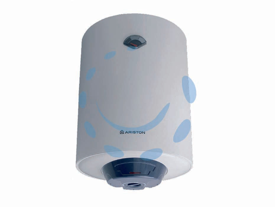 Scaldacqua verticale blu r evo 50 v eu3 - lt.49, dimensioni ø mm.450x573h. peso kg.16 - 1500w di potenza, elevata quantità acqua calda miscelata, termostato di sicurezza bipolare, anodo magnesio di elevate dimensi...