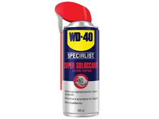 Wd-40 specialist spray supersbloccante - ml.400 - penetra rapidamente e libera i pezzi con notevole efficacia, resistente a temperature da -20°C a +90°C, erogatore doppia funz...