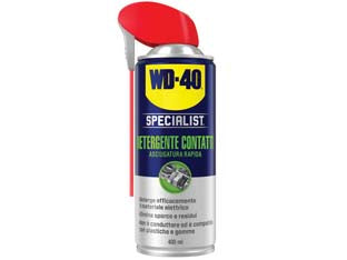 Wd-40 specialist spray detergente contatti - ml.400 - dissolve efficacemente l'unto, i depositi di grasso, la sporcizia, la polvere, i residui del flusso di saldatura e la condens...