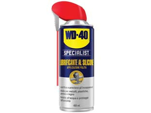 Wd-40 specialist spray lubrificante al silicone - ml.400 - non attira la sporcizia e assicura una lubrificazione per un perfetto movimento delle parti, resistente a temperature da -35°...