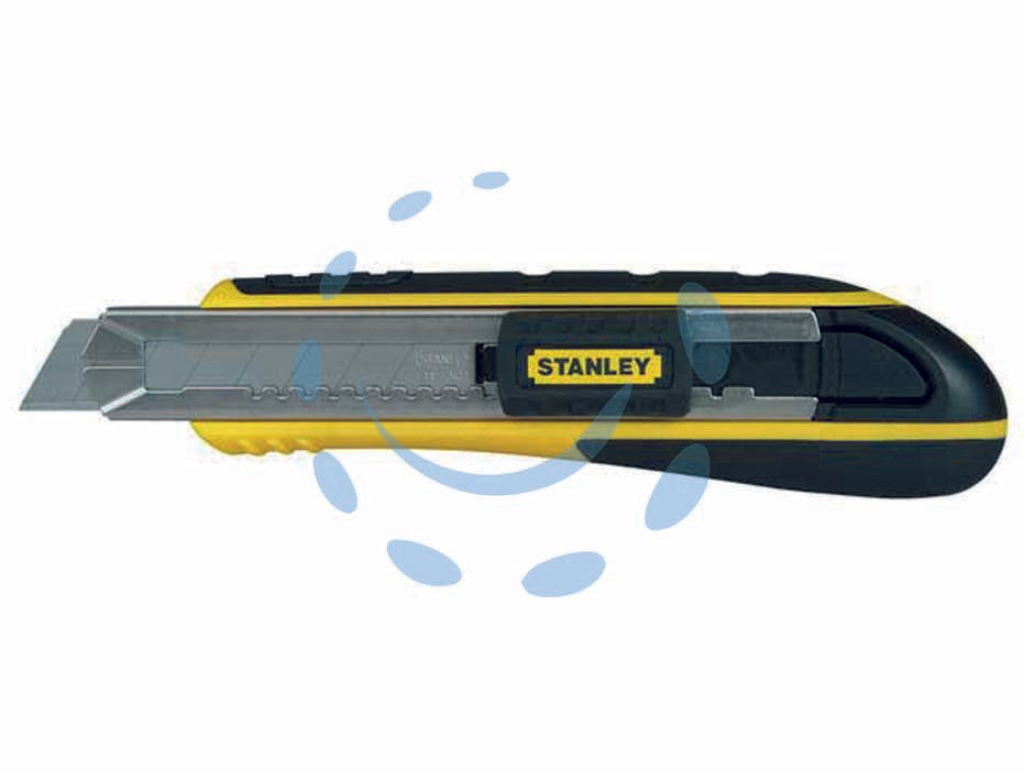 Cutter grande fatmax mm.18 con caricatore automatico a 6 lame - mm.180 (0-10-481) - corpo in materiale sintetico bi-material, telaio in acciaio inox contenente 6 lame spezzabili mm.18 con caricamento automatic...