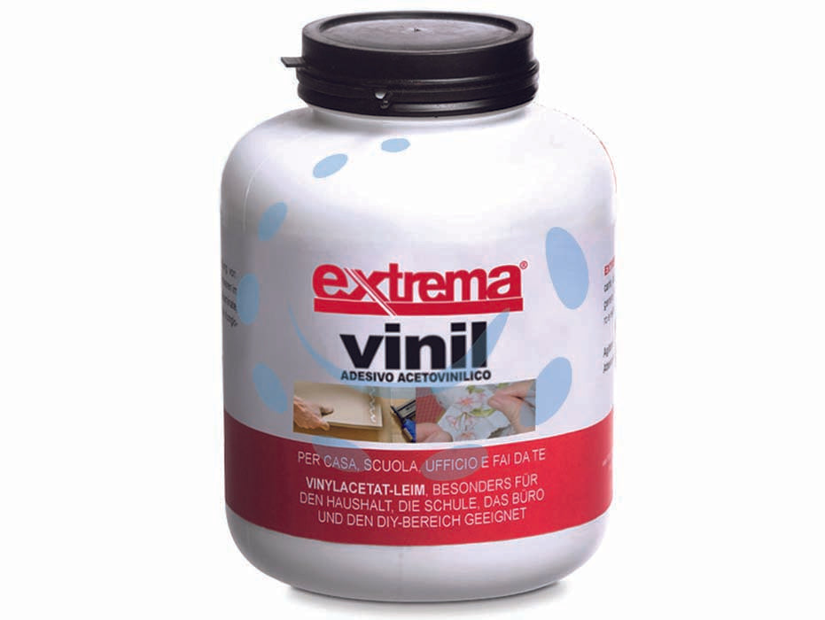 Colla vinilica kg.1 - kg.1 - adesivo acetovinilico indicato per l’incollaggio di: carta, cartone, stoffe, feltri, cuoio, pelletteria in genere, laminati p...