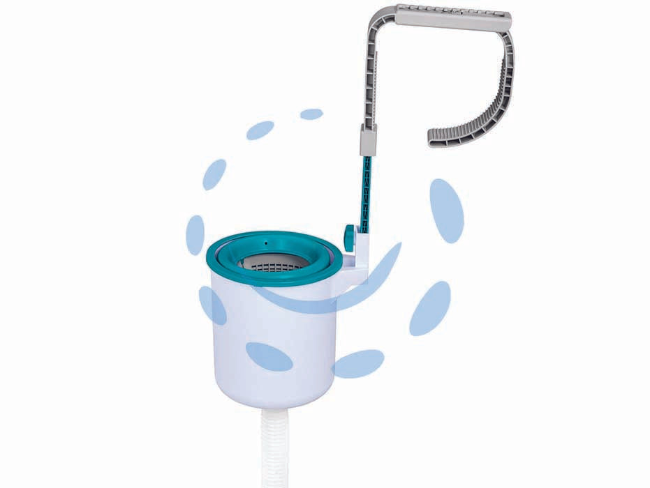 Filtro piscine skimmer da parete - (art.58233) - risucchia foglie e detriti che si depositano sulla superficie della piscina, ma necessita di una portata minima di 2.006 lt./...