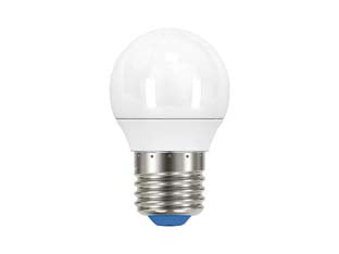 Lampada led sfera opale e27 - 7.5w - 4000°K naturale - 806 lm - 45x84h - 220-240V lampada led 240°, durata media 15.000 ore, testata per 40.000 accensioni, accensione istantanea, senza mercurio