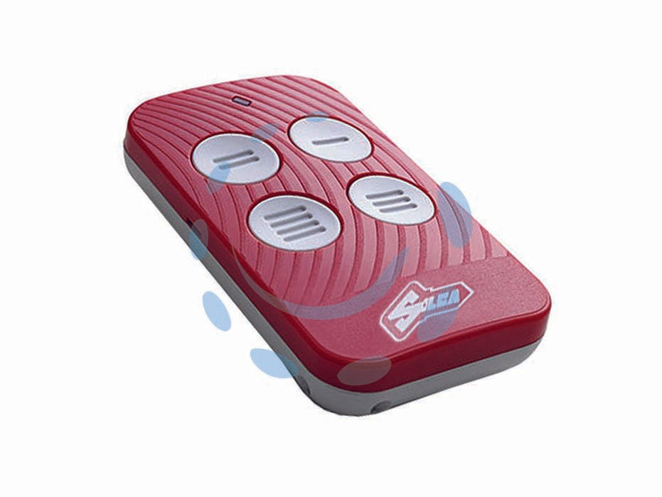 Radiocomandi air4 l rosso/bianco - per radiocomandi a frequenza fissa 433.92 MHz (AM), adatto per la duplicazione di radiocomandi a codice fisso e rolling, prod...