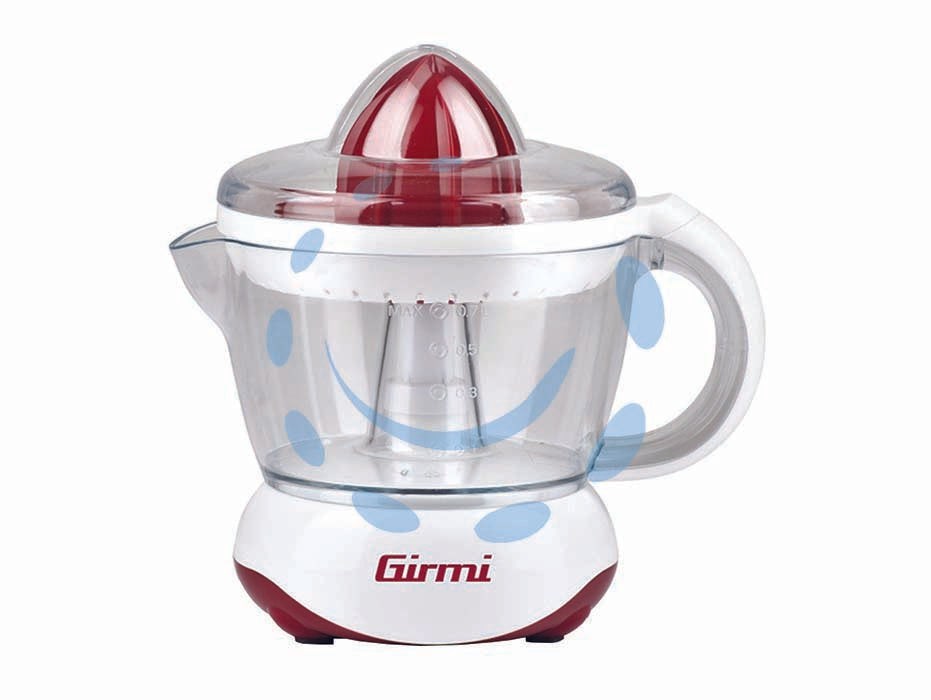 Spremiagrumi sr02 ml.700 25w - potenza 25W - spremitura automatica a pressione, doppia coppa di spremitura piccola e grande, doppio senso di rotazioen del cono per una sp...