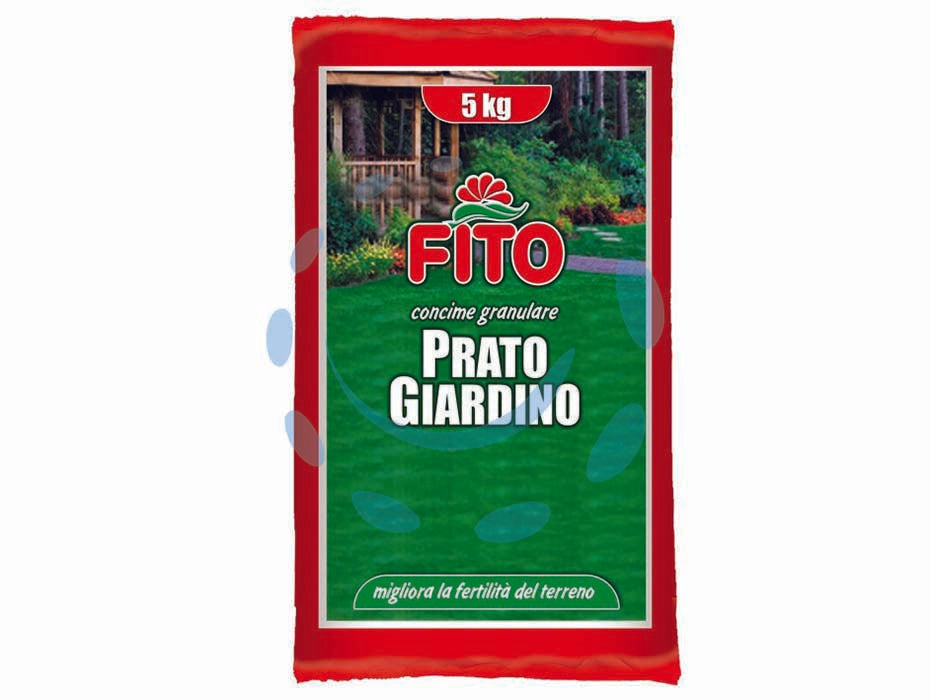 Concime per prato da giardino organico granulare minerale - kg.5 - ideale per tappeti erbosi e piante da giardino, arricchito con azoto organico, migliora la fertilità del terreno, è ideale si...