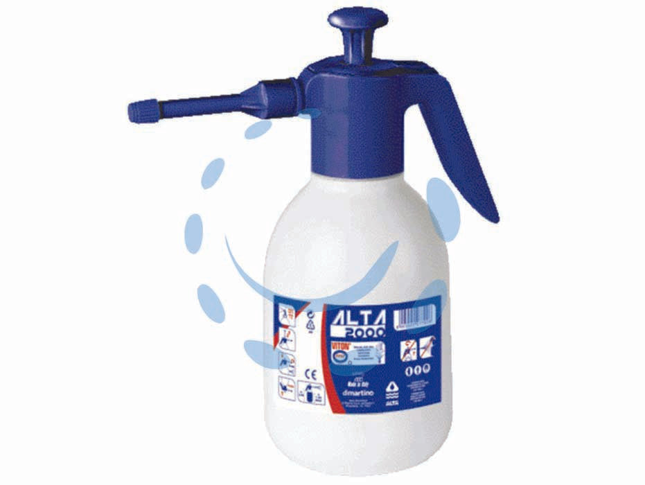 Vaporizzatore alta 2000 viton fpm lt.2 - FPM VITON ideale per liquidi aggressivi tipo carburanti, acidi, detergenti, anti-zanzare, antiparassitari, anti-alghe,disarma...