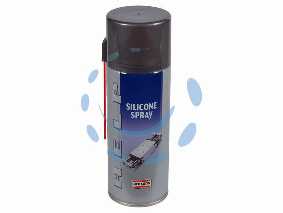 Silicone spray - ml.400 - in bomboletta spray in metallo, lubrificante, distaccante, protettivo, inalterabile ed inerte, contenente olio di silicone, o...