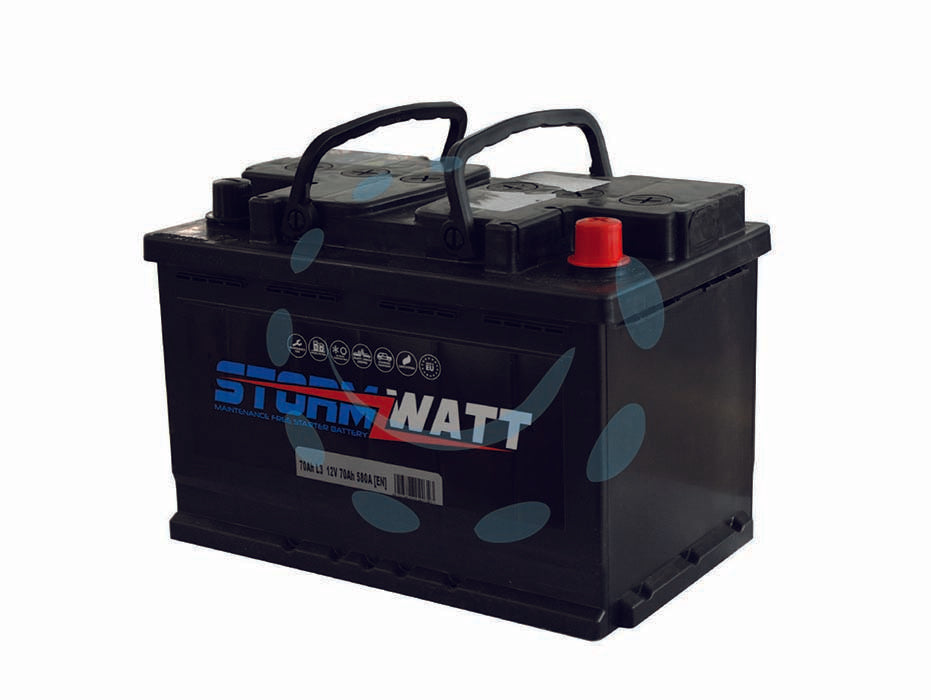 Batteria per auto - 44 Ah - cm.17x20,5x19h. - spunto 360A - batteria auto senza manutenzione, lunga vita