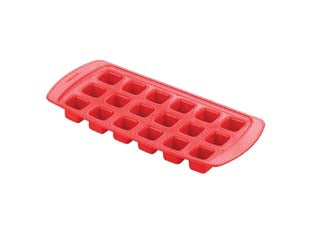 Formaghiaccio presto - cm.12x27 - contenitore in plastica colorata,  per 18 cubetti di ghiaccio, facilità di estrazione grazie al fondo flessibile