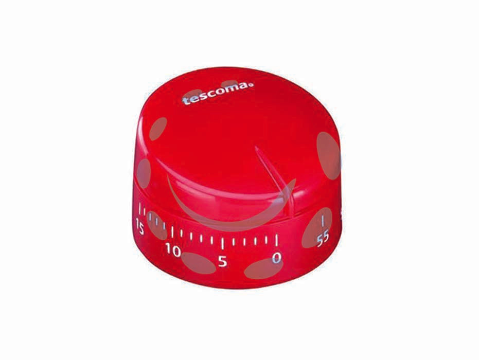 Timer da cucina  presto - ø cm.6 - perfetto per misurare correttamente il tempo sino a 60 minuti, molto preciso, dotato di un praticissimo magnete per poterlo p...