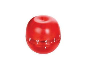 Timer da cucina forme frutta assortita presto - ø cm.7 - misura il tempo fino a 60 minuti, 4 forme diverse