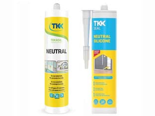 Silicone neutro tekasil neutral - ml.310 trasparente - silicone neutro in cartuccia ideale per applicazioni sui tradizionali materiali da costruzione e materiali sintetici, specifi...